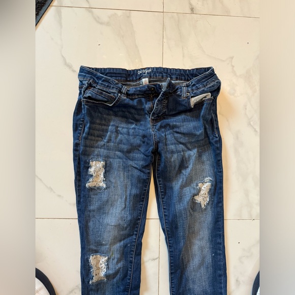 Cat & Jack Ripped Jeggings. Size 16 Plus - Picture 2 of 4